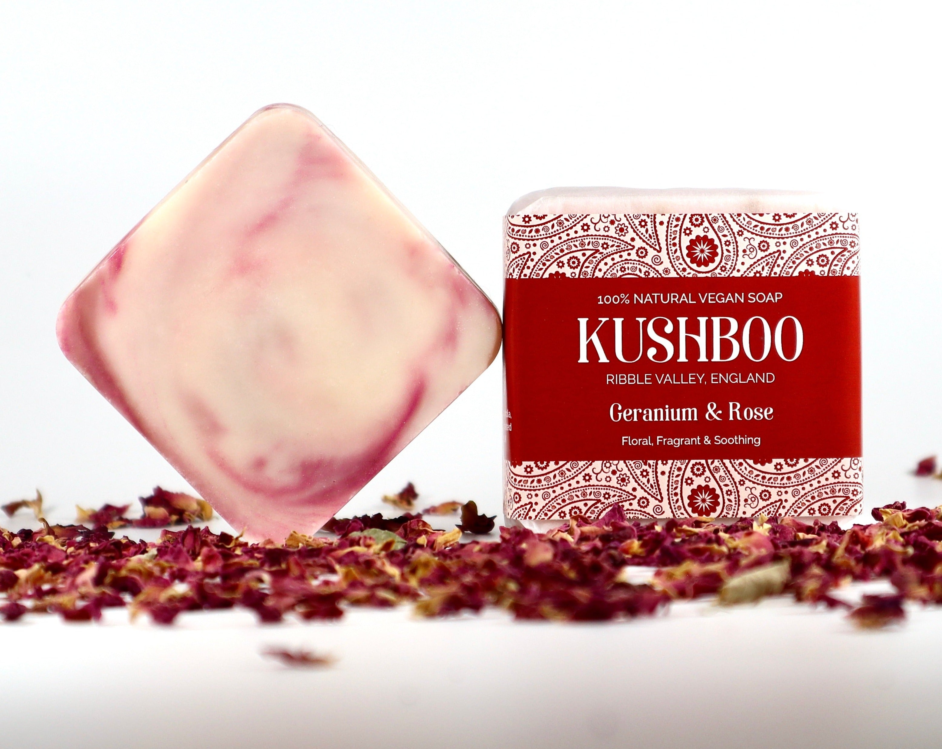 rose geranium soap