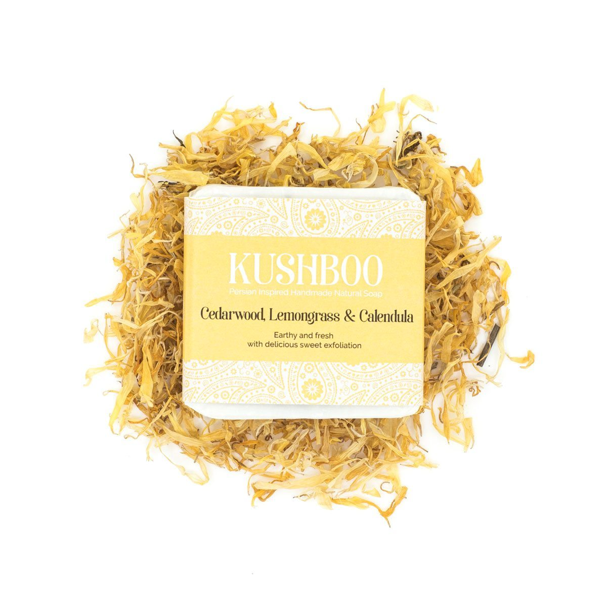 Cedarwood, Lemongrass & Calendula Soap