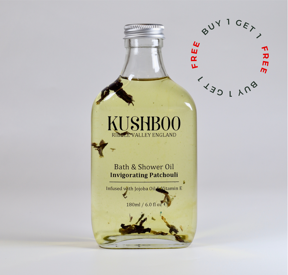 Invigorating Patchouli Bath & Shower Oil