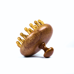 Natural Wooden Scalp Massager