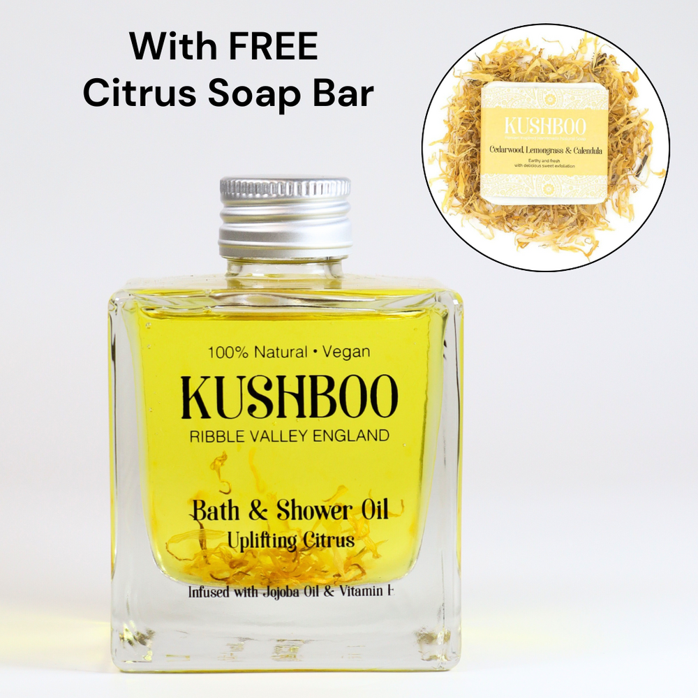 Bath and Shower Oil Cube - Uplifting Citrus