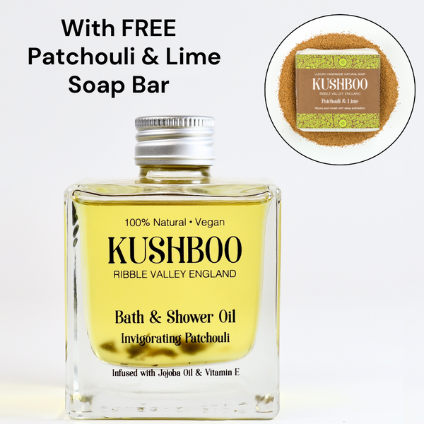 Bath and Shower Oil Cube - Invigorating Patchouli