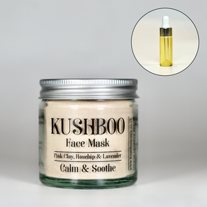 Pink Face Mask & Mini Face Oil