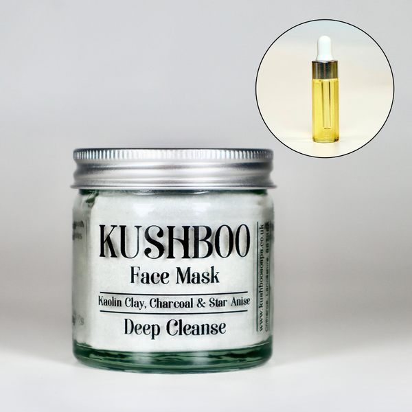 Charcoal Face Mask & Mini Face Oil