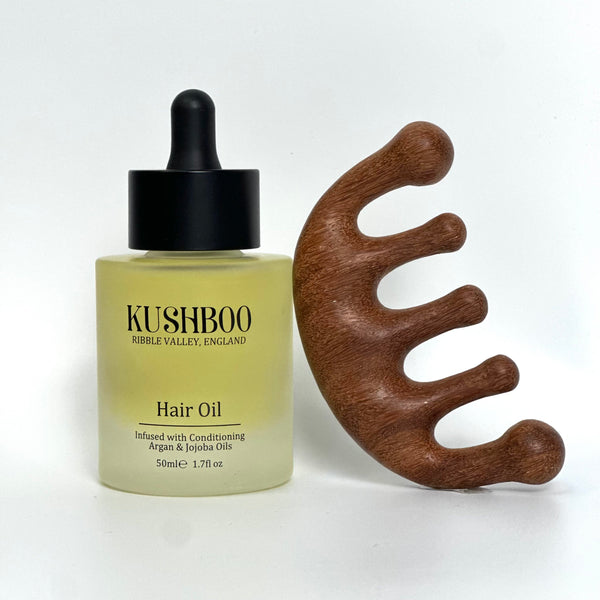 Sandalwood Scalp & Head Massage Comb