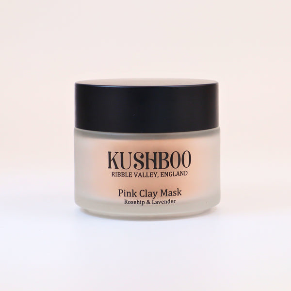 Pink Clay Mask – Rosehip & Lavender