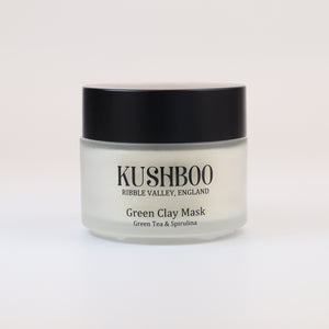 Green Clay Mask – Green Tea & Spirulina