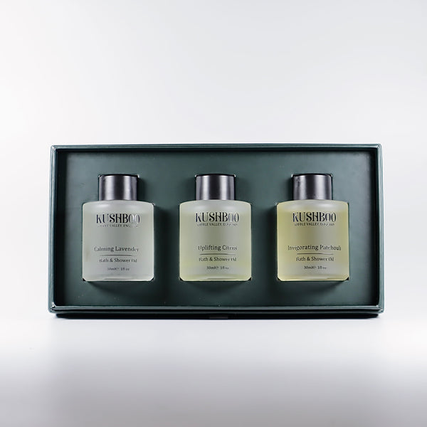 Bath & Shower Oil Trio Gift Box