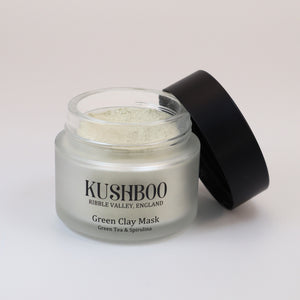 Green Clay Mask – Green Tea & Spirulina