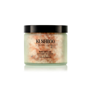 Lavender & Lemon Salt Soak (350g)