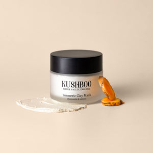 Turmeric Clay Mask – Chamomile & Lemon