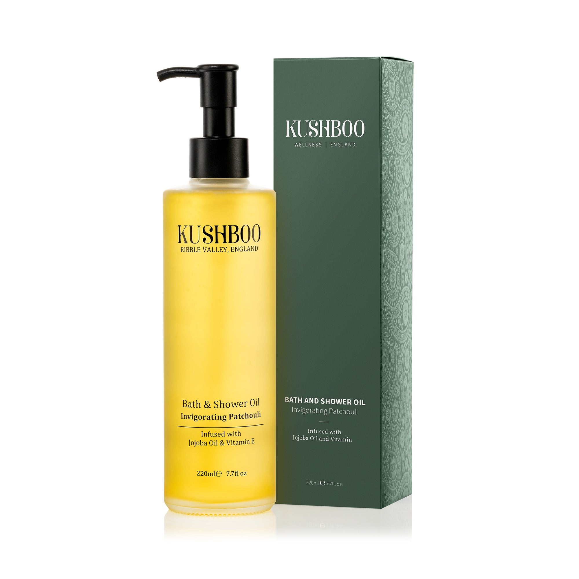 Bath and Shower Oil - Invigorating Patchouli