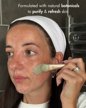 Green Clay Mask – Green Tea & Spirulina