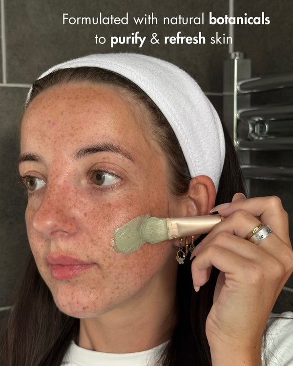 Green Clay Mask – Green Tea & Spirulina