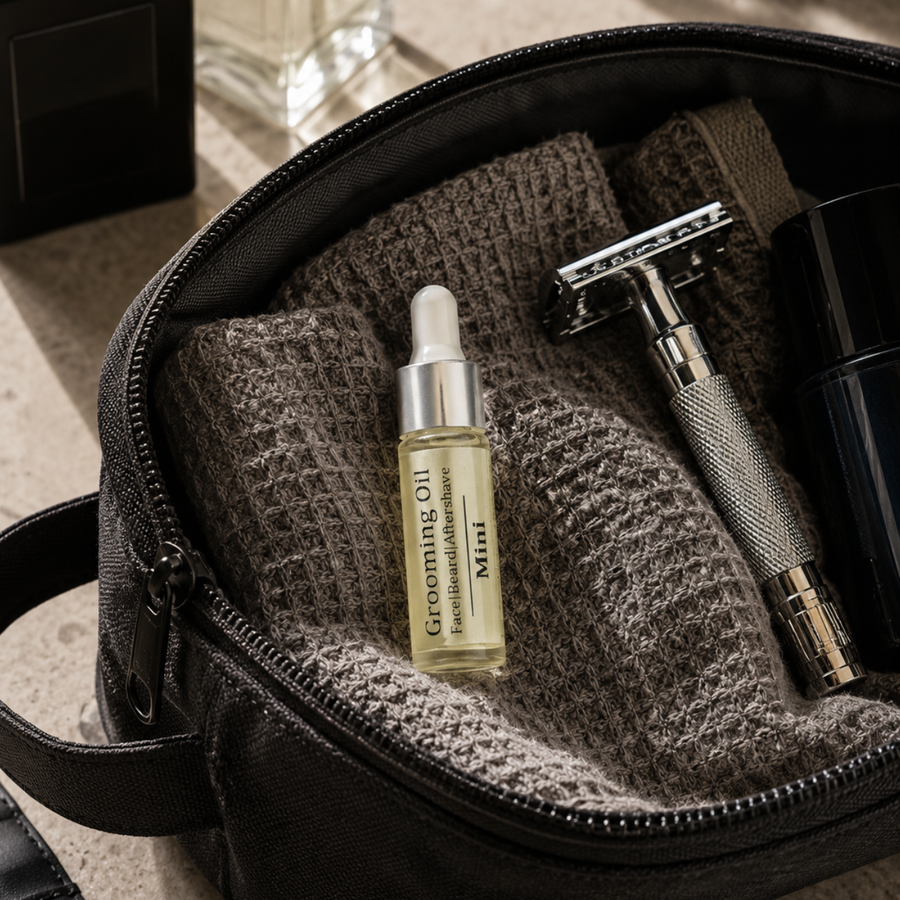 Grooming Oil  - Aftershave / Moisturiser / Beard Oil - Travel Size